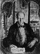 George Wesley Bellows American painter George Bellows (1882-1925). Self-portrait painting